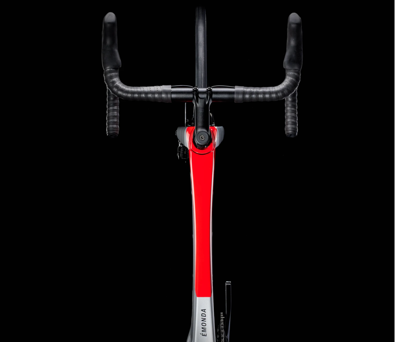 Trek Emonda SL 6 Pro Road Bike in Quicksilver/Radioactive Red-8